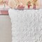 Christmas Pillow Covers 18" x 18" Set of 2, Soft Plush Faux Rabbit Fur with 3D Embroidery Snowflake Design, Throw Pillow Covers for Sofa, Winter Holiday Christmas Decor,Skin-Friendly